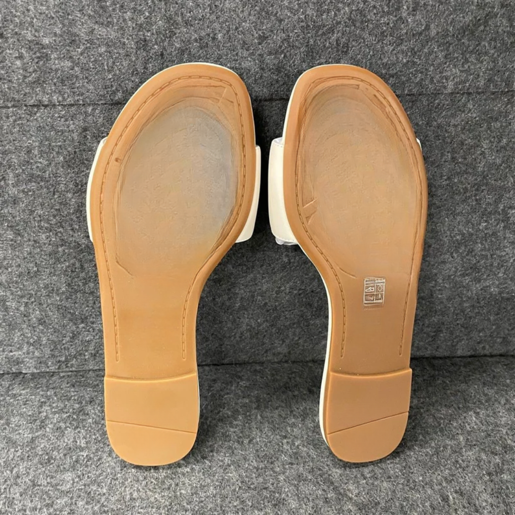 Lockup Leather Slide Sandal – CC