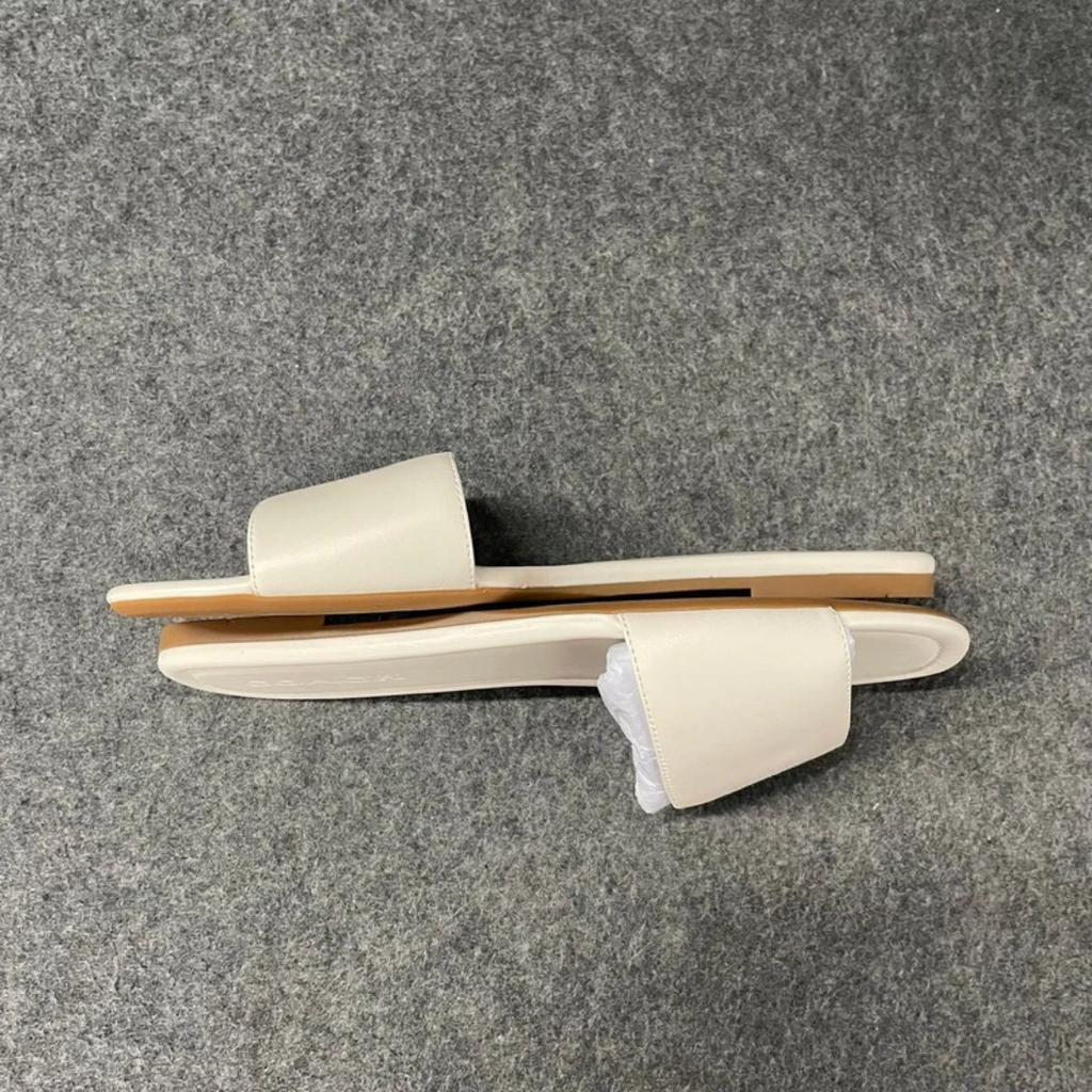 Set Lockup Leather Slide Sandal & Teri Signature Canvas Bag – CC