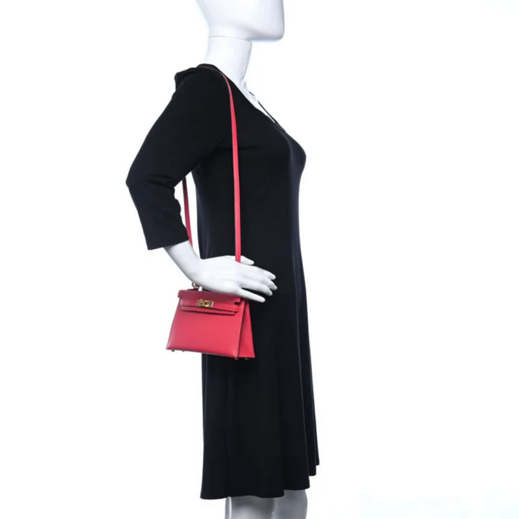 Bag 20 Kly with Gold Hardware in Pink