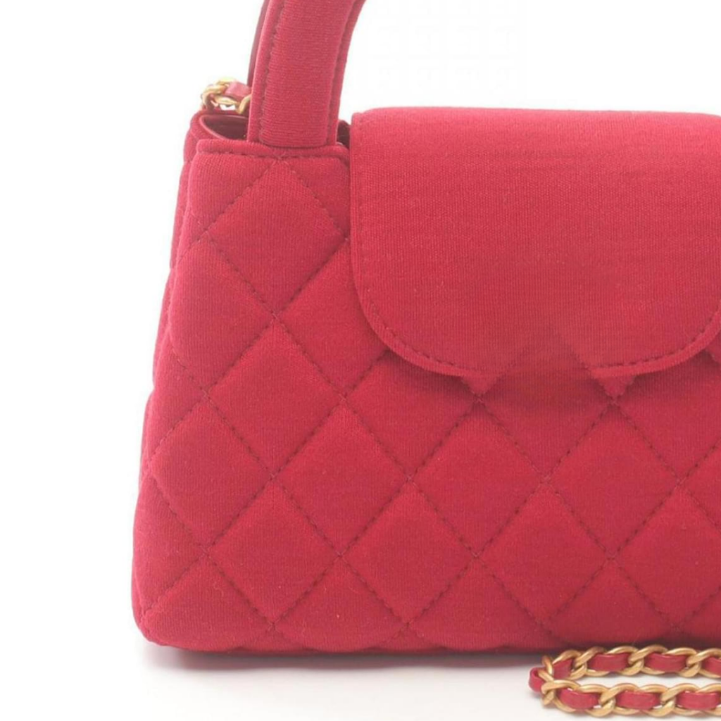 Bag Red Canvas Matlssé – Cnl Edition