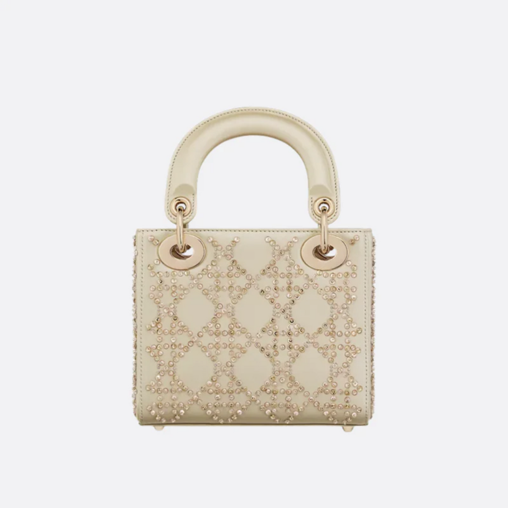 Mini Lady Bag with Pearl Embroidery