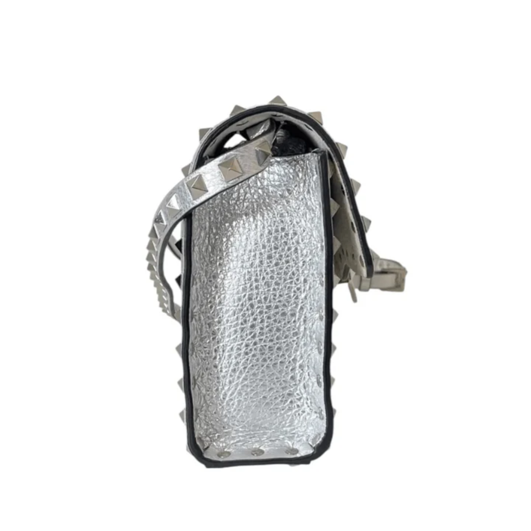 Set Rockstud Silver Bag & Pumps – VL