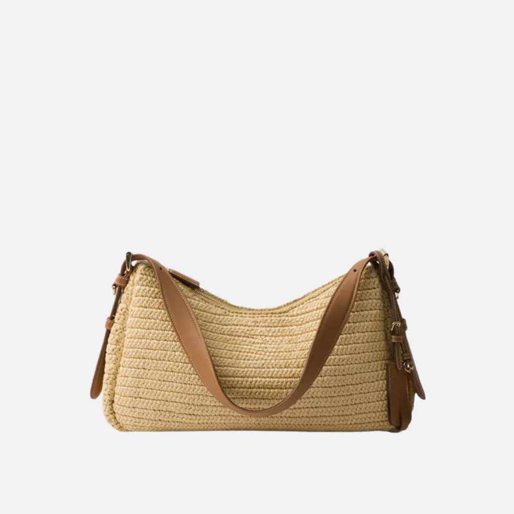 Bag Prd Amé in Crochet & Leather – Large