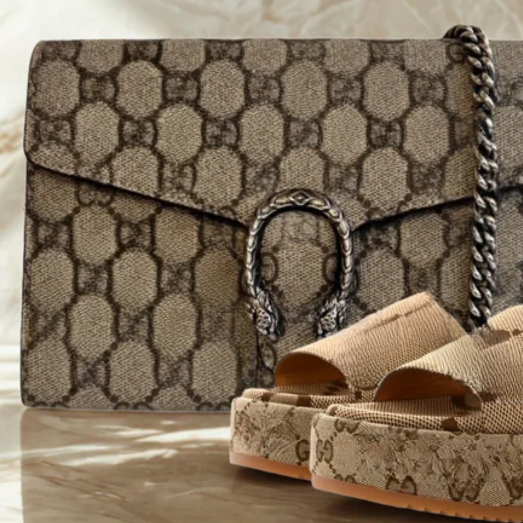 Set Dionysus Mini Bag & Angelina Flat Sandal – GC