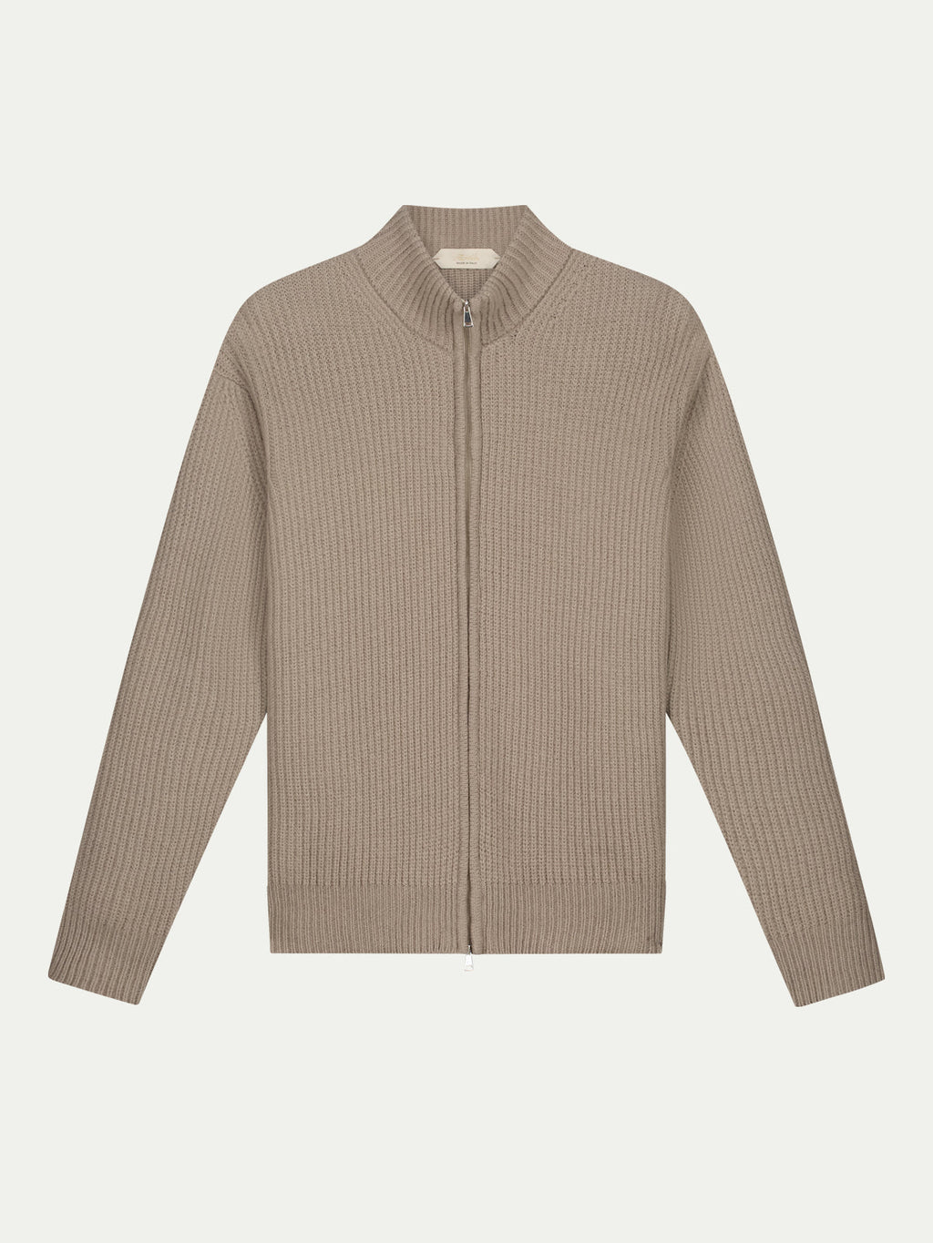 Taupe Alpine Ribbed Vest