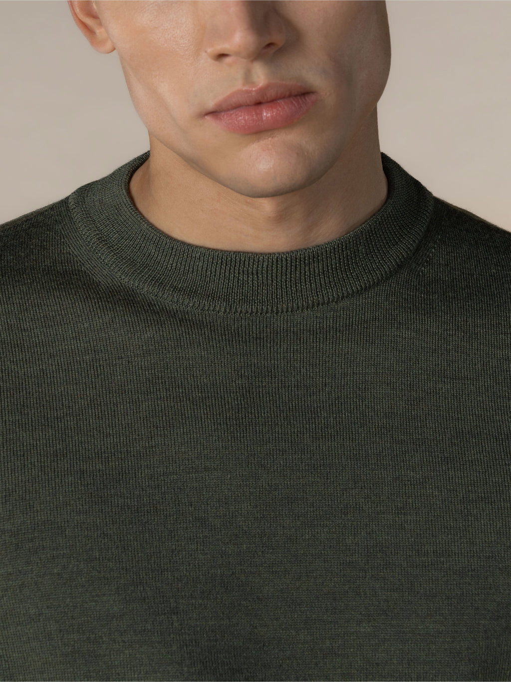 Klassisches grünes T-Shirt