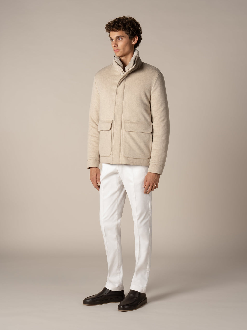 Light Beige Voyager Jacket