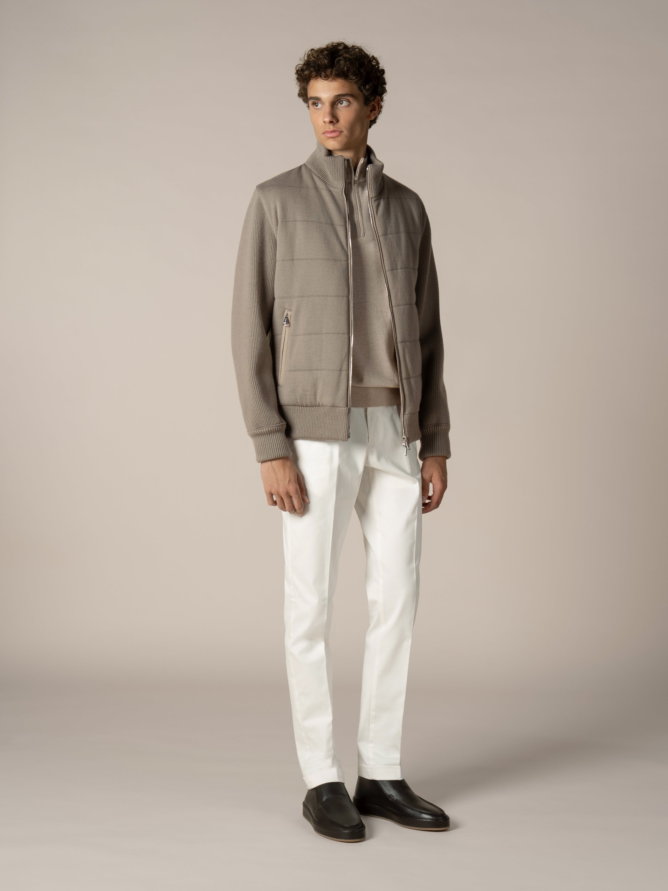 Taupe Urban Knit Jacket