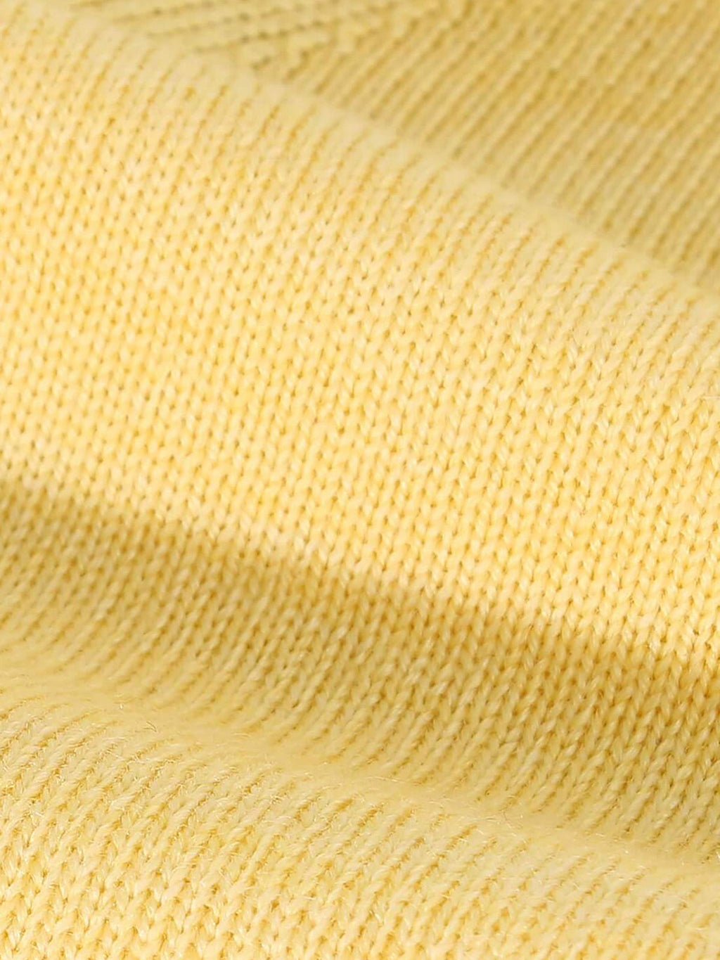 Extrafine Merino V-Neck Yellow