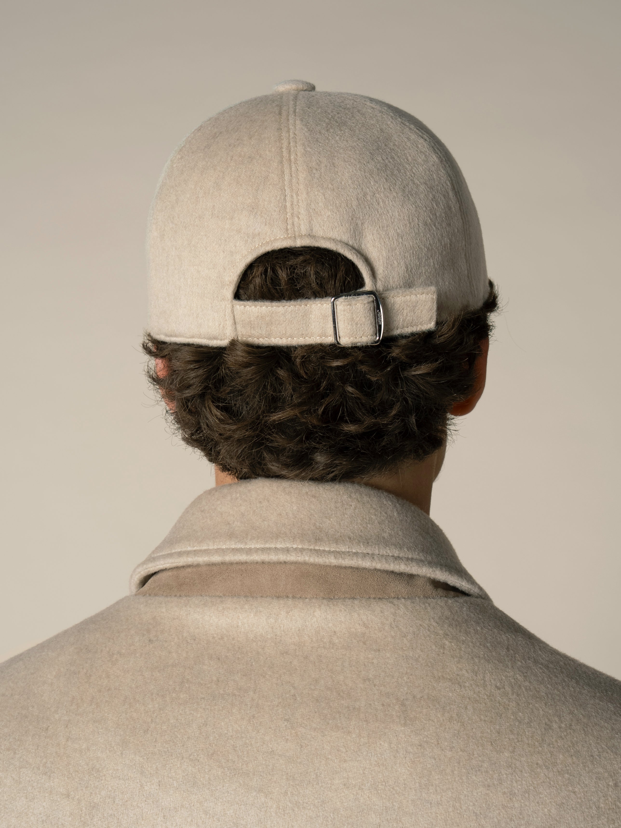 Light Beige Baseball Cap