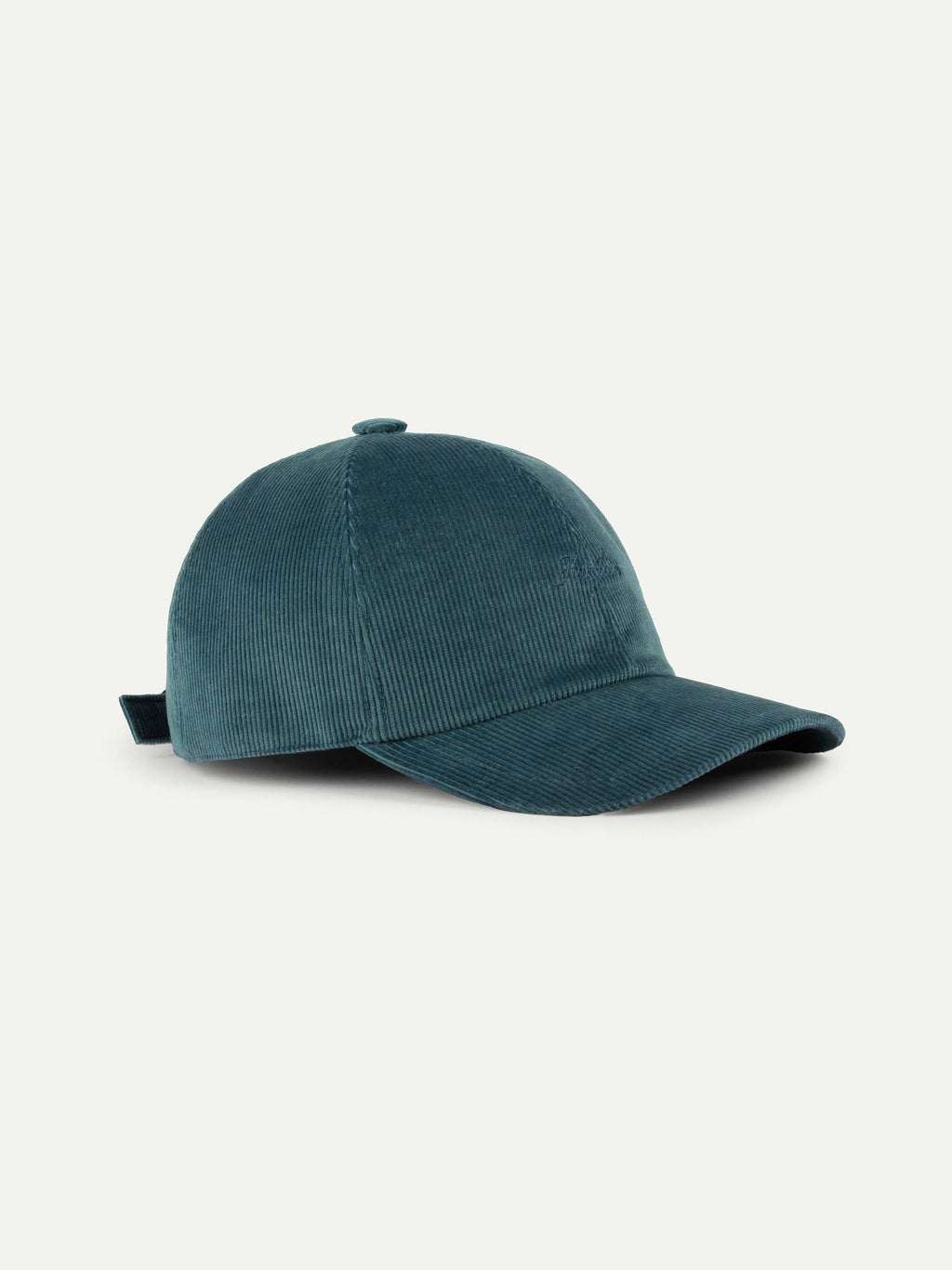 Dark Aquamarine Corduroy Baseball Cap