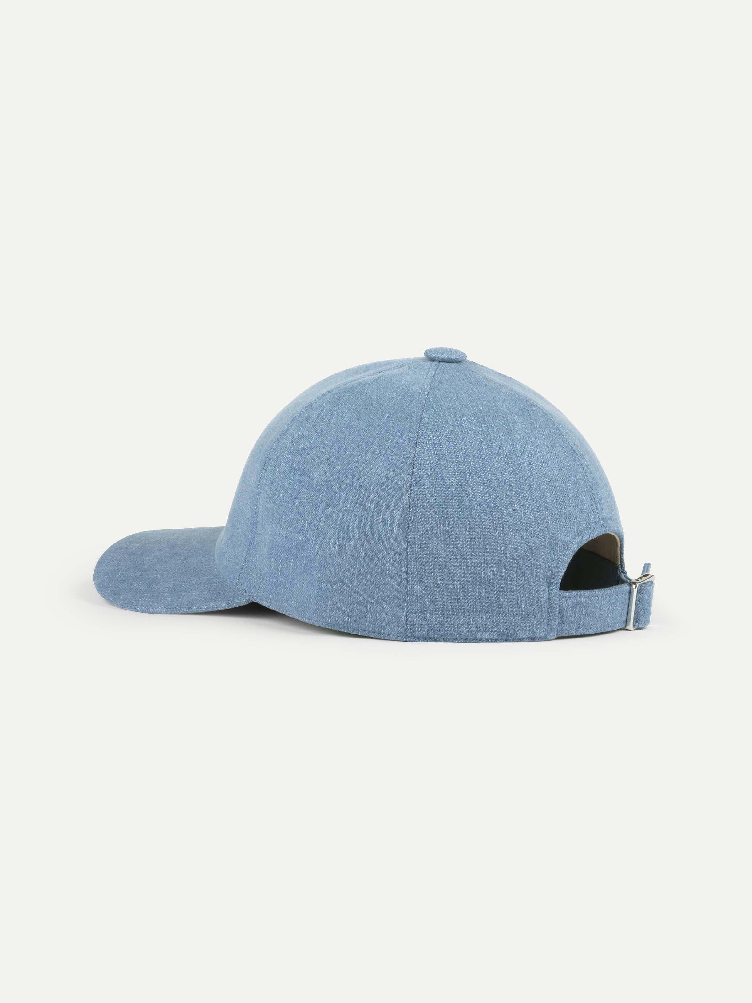 Light Blue Denim Baseball Cap