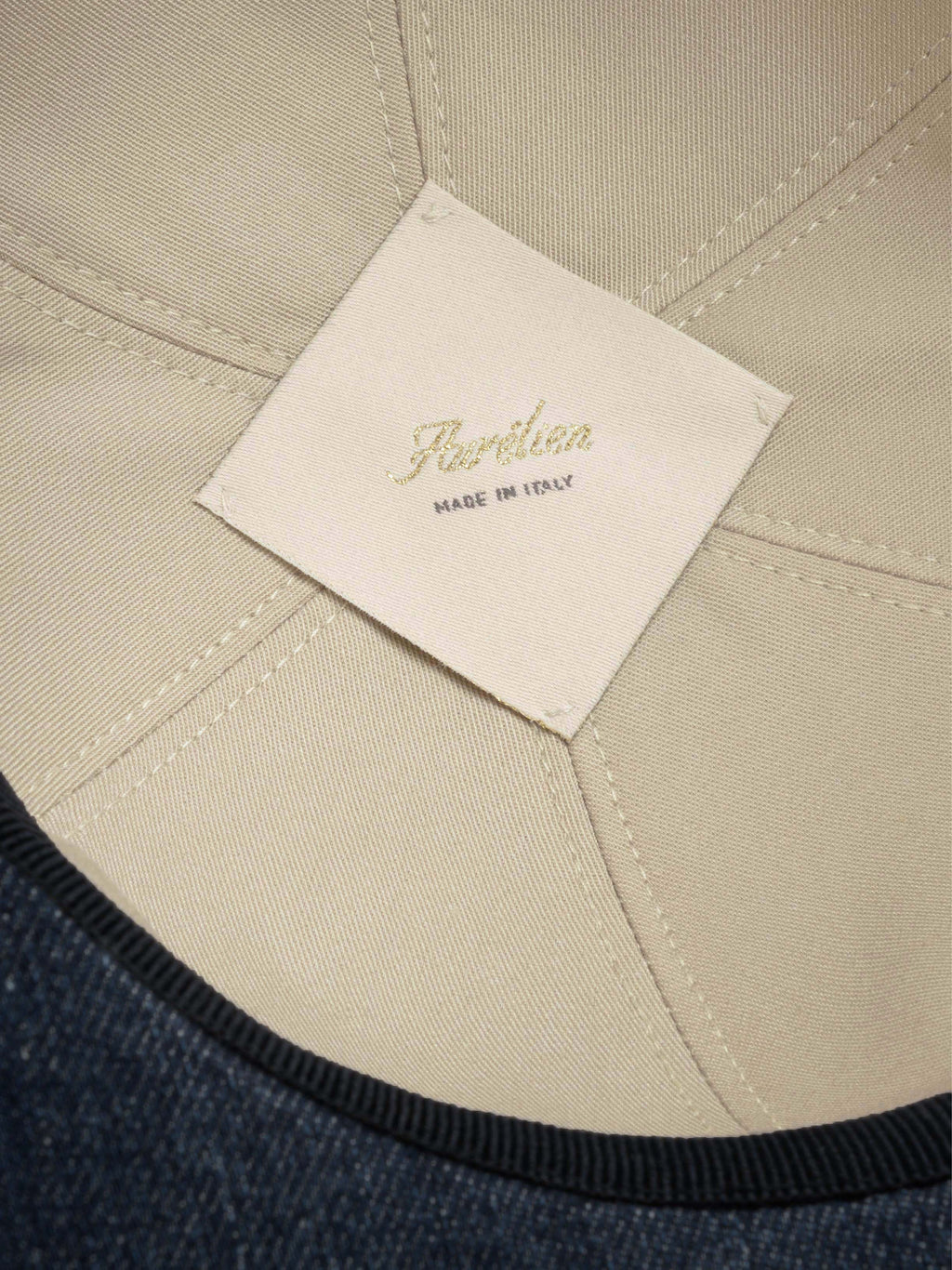 Dark Blue Denim Baseball Cap