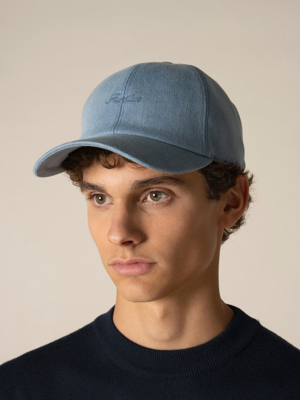 Light Blue Denim Baseball Cap