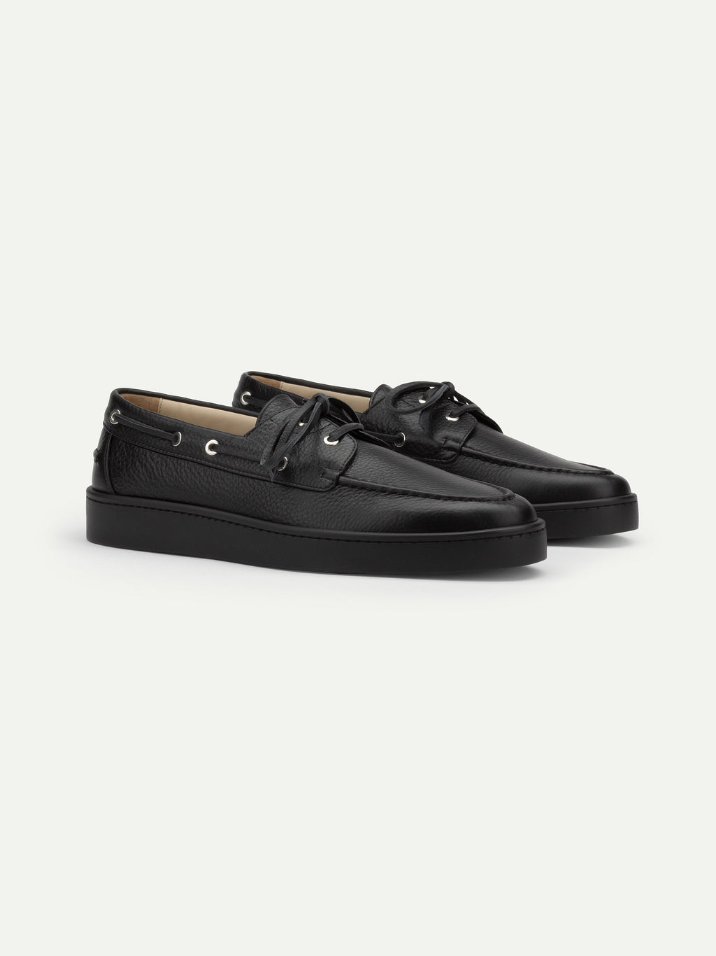 Black II Boat Sneaker