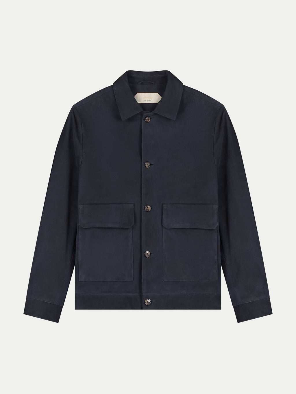 Navy Suede Jacket