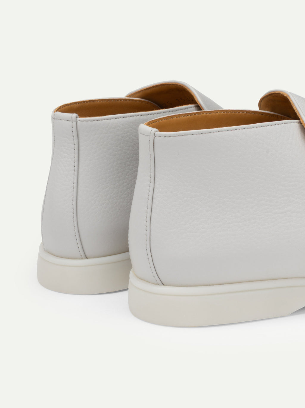 Classic Grey Grain City Loafer