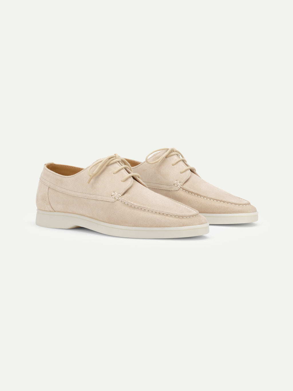 Lady Light Beige Boat Loafer