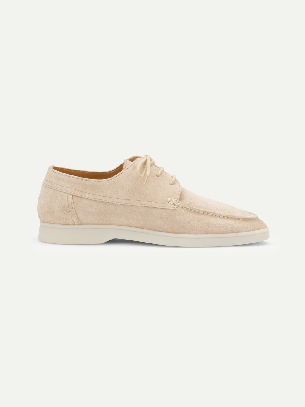 Lady Light Beige Boat Loafer