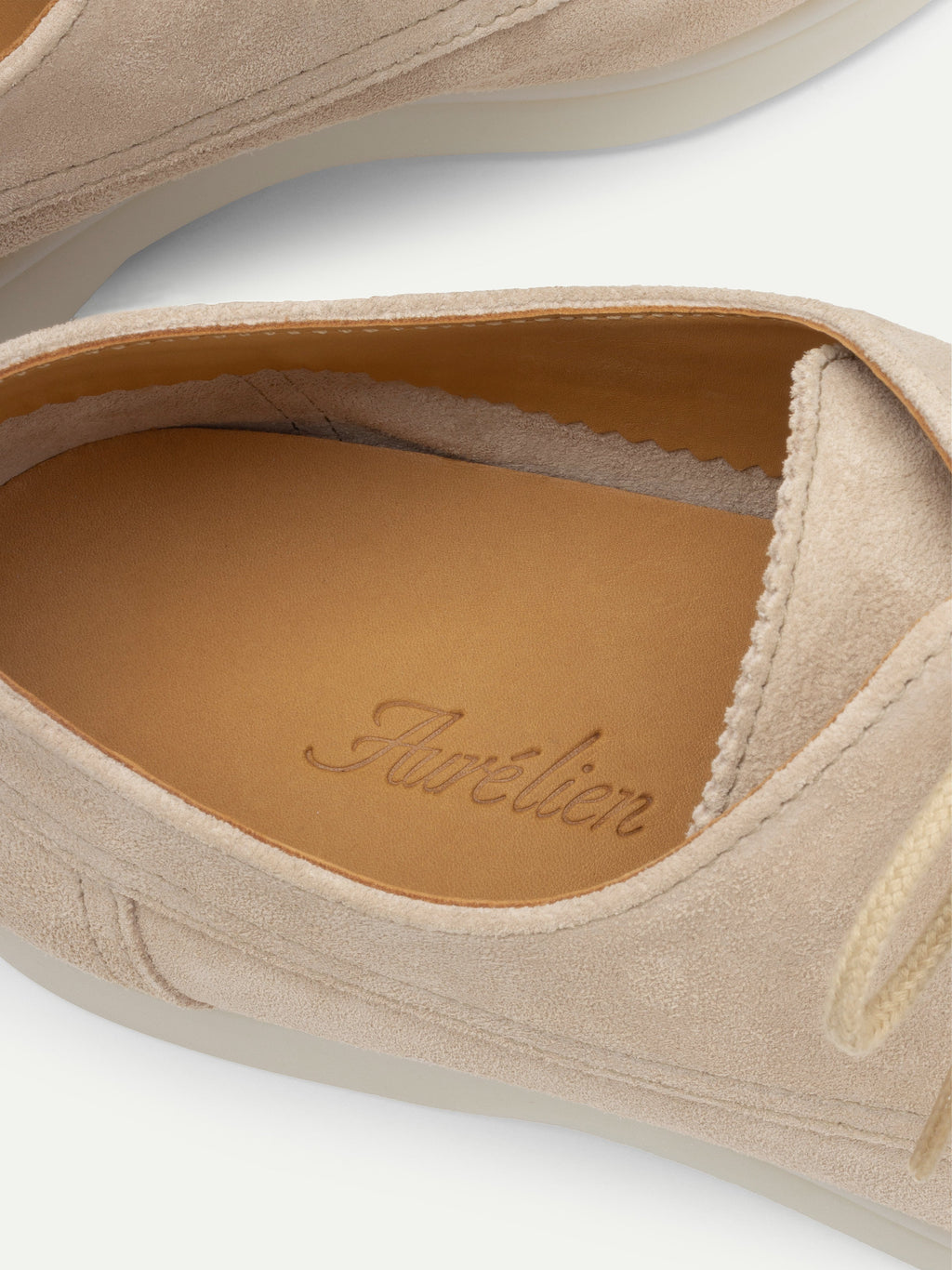 Lady Light Beige Boat Loafer