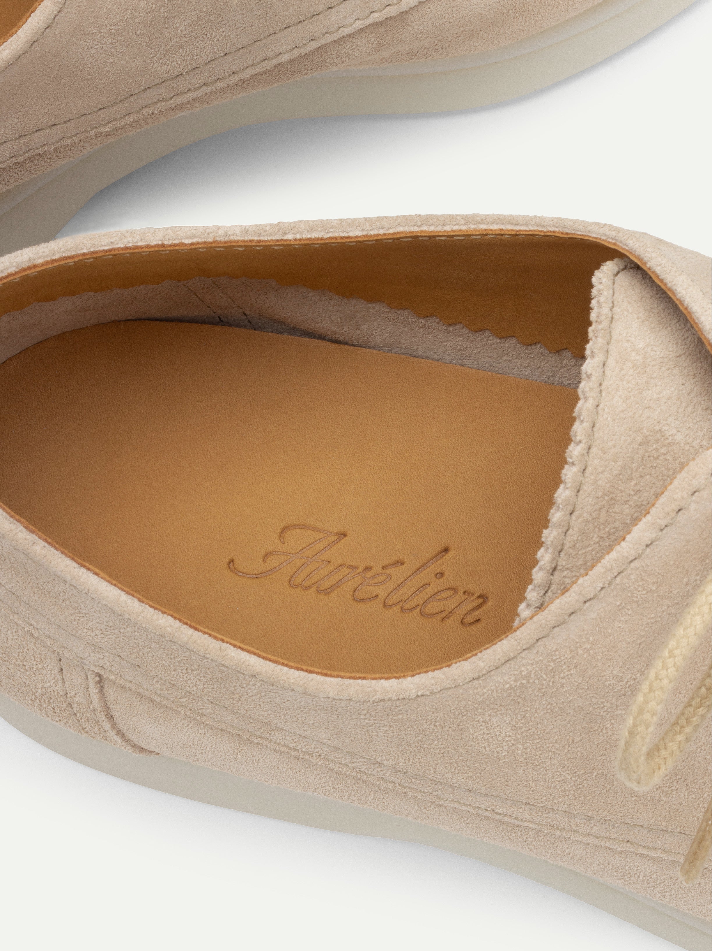Lady Light Beige Boat Loafer