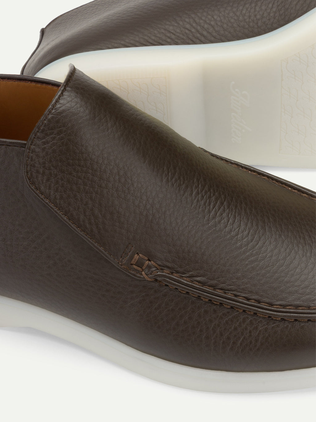 Lady Brown Grain City Loafer