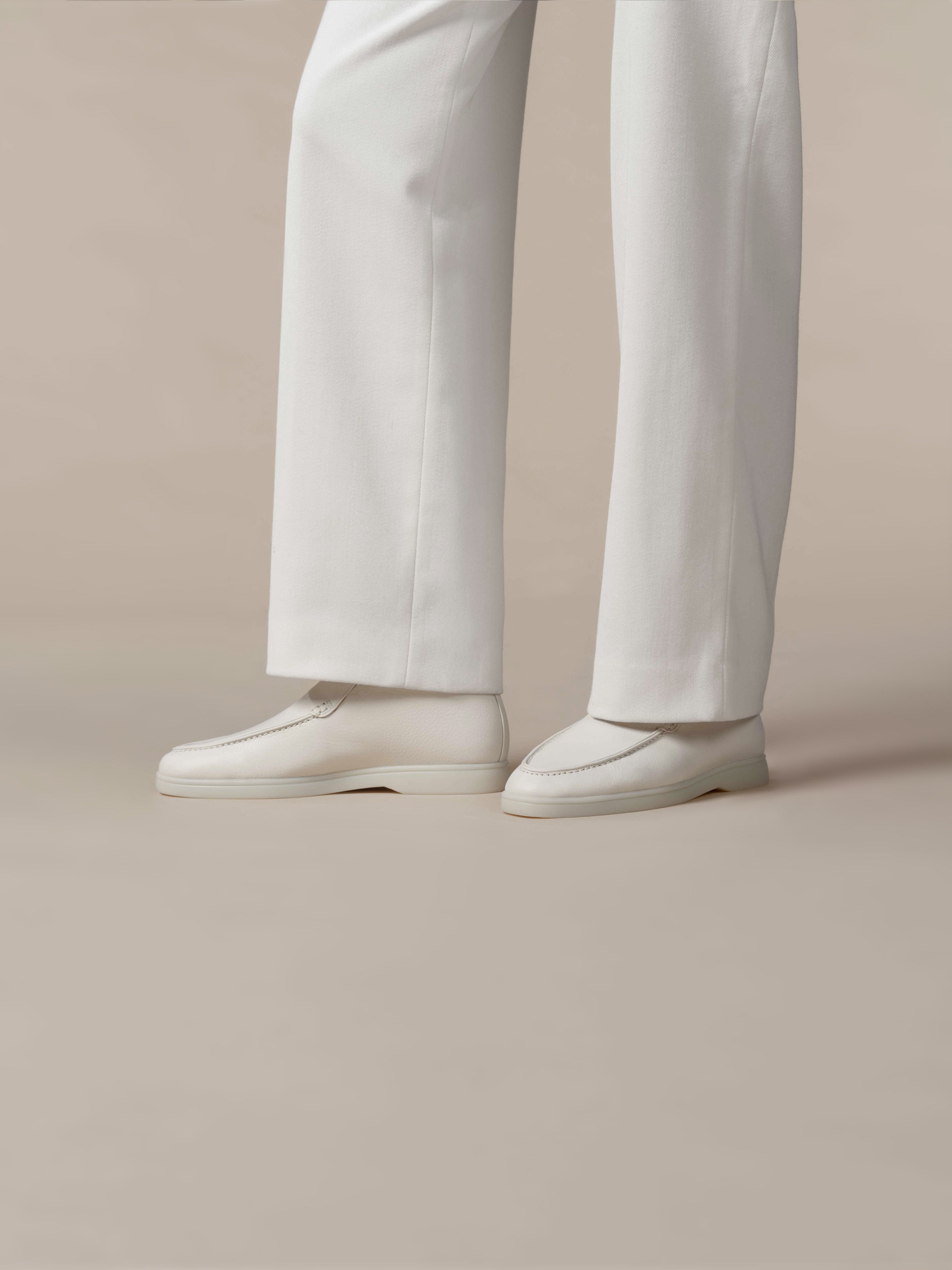 Lady Ivory Grain City Loafer