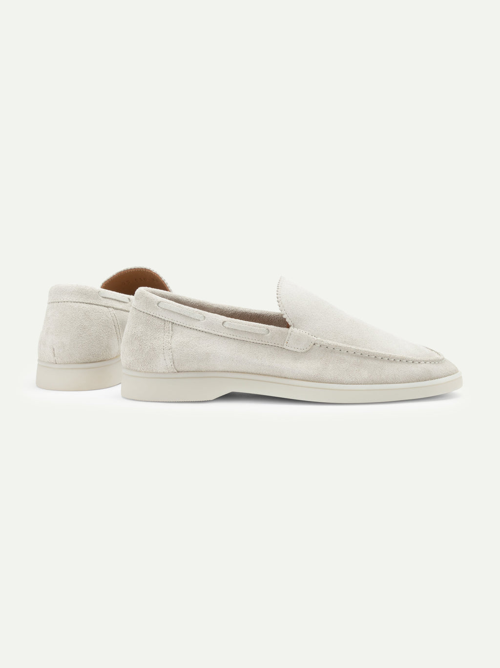 Lady Light Grey Yacht Loafers