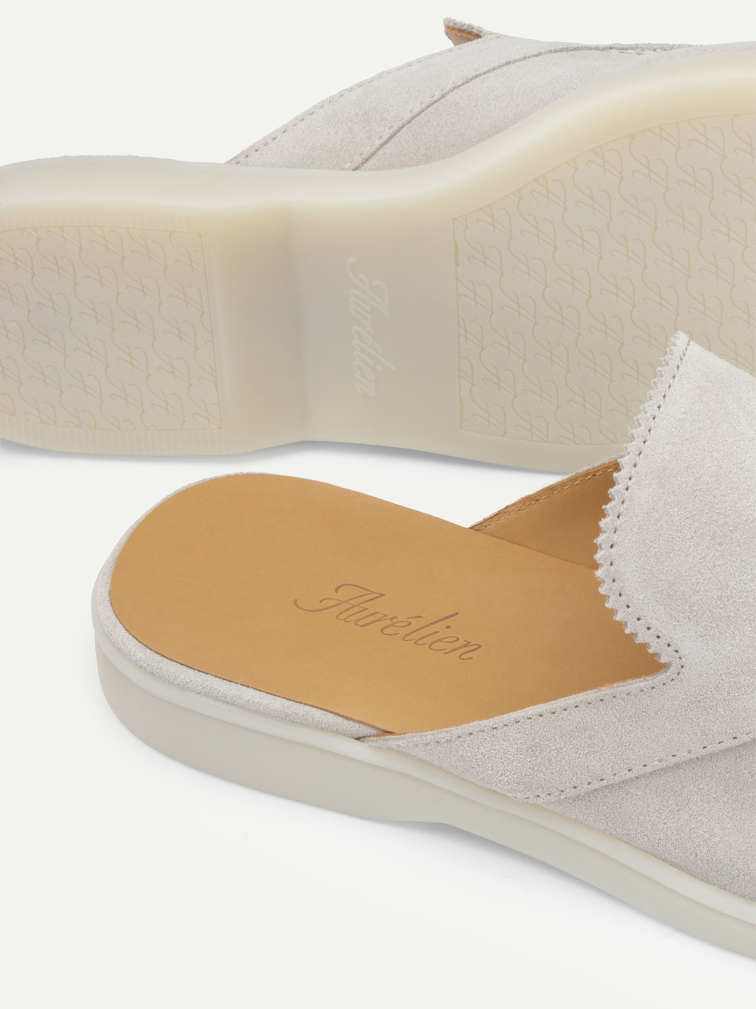 Lady Classic Grey Yacht Slipper