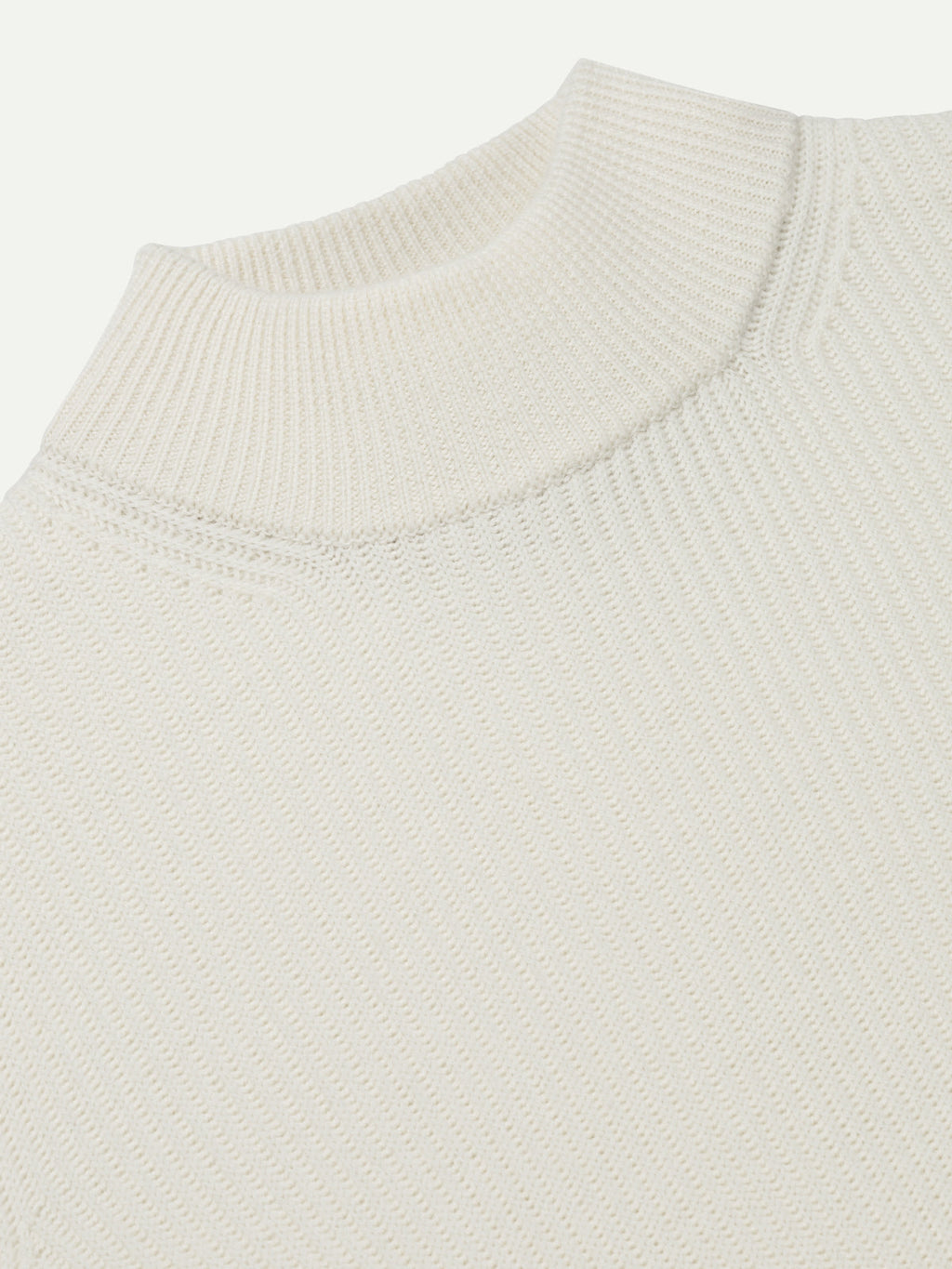 Costa Inglese Mockneck Ivory