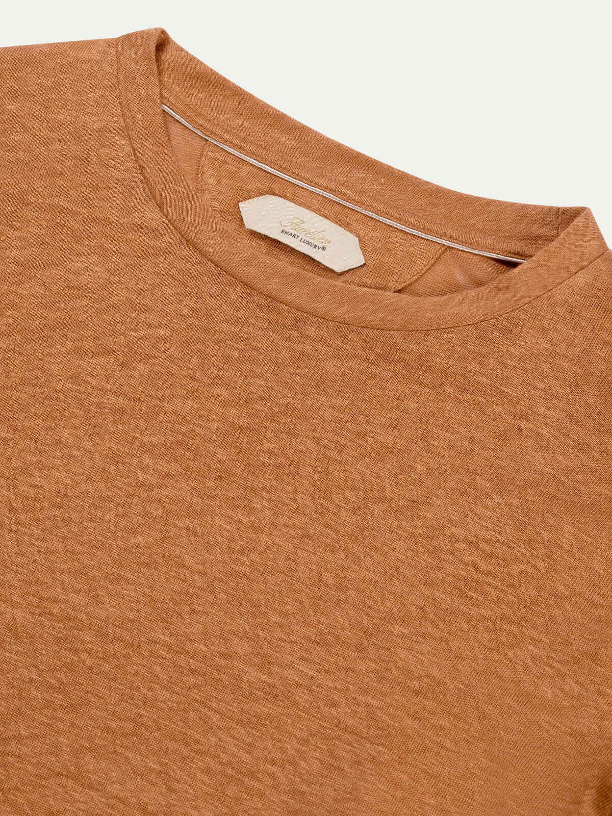 Rust Linen City T-Shirt