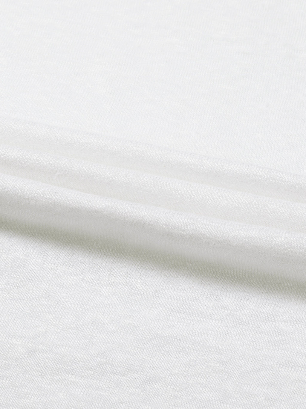 Weißes Leinen-City-T-Shirt