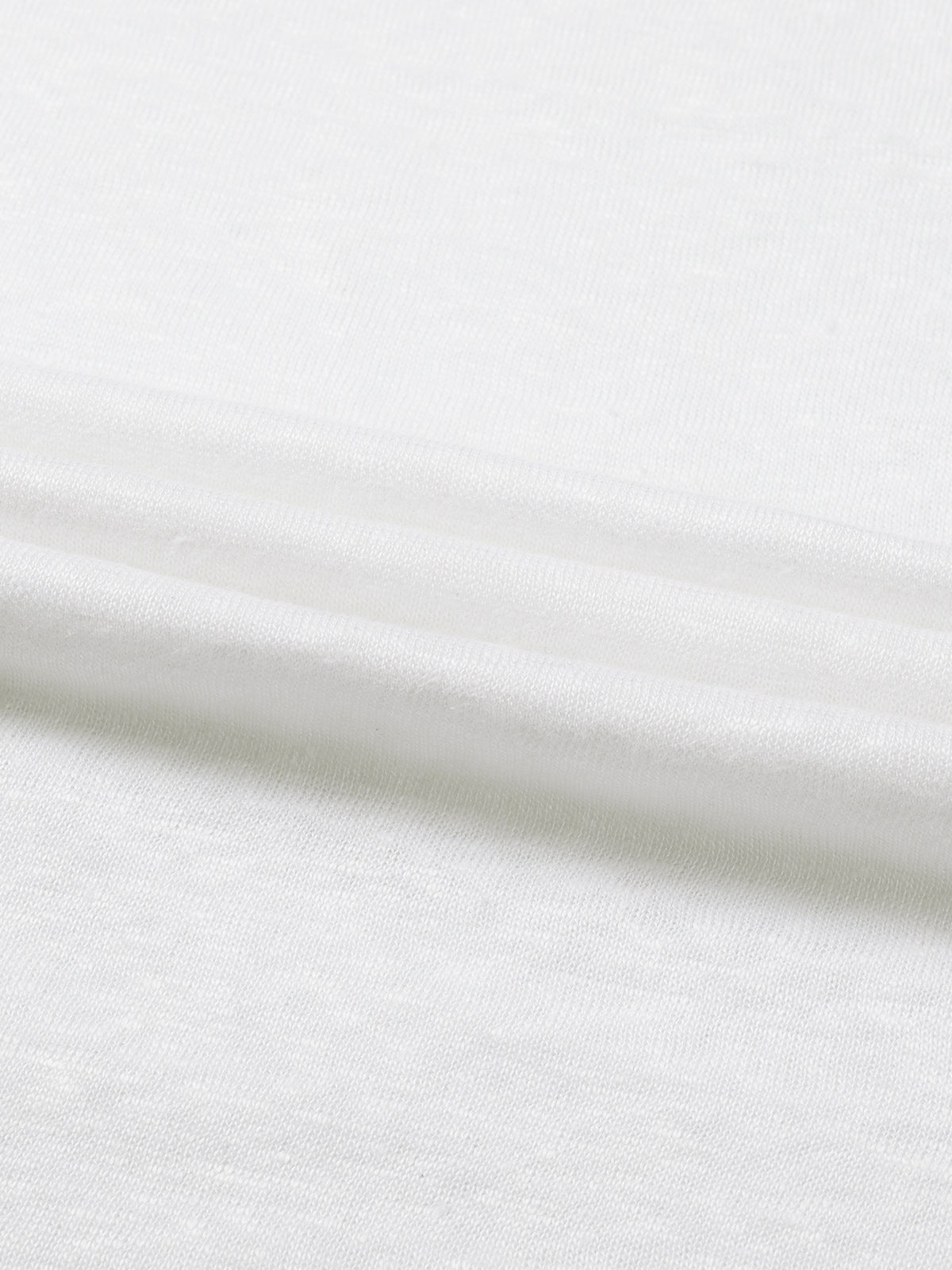 Weißes Leinen-City-T-Shirt