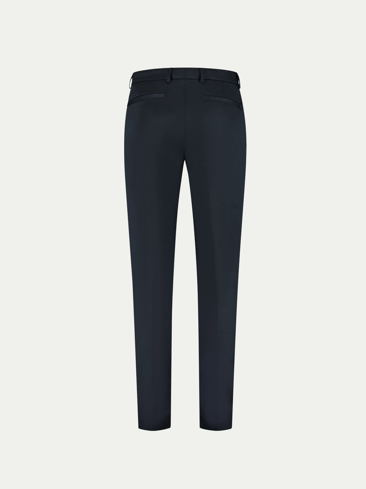 Navy Pleated Metropolitan Trousers