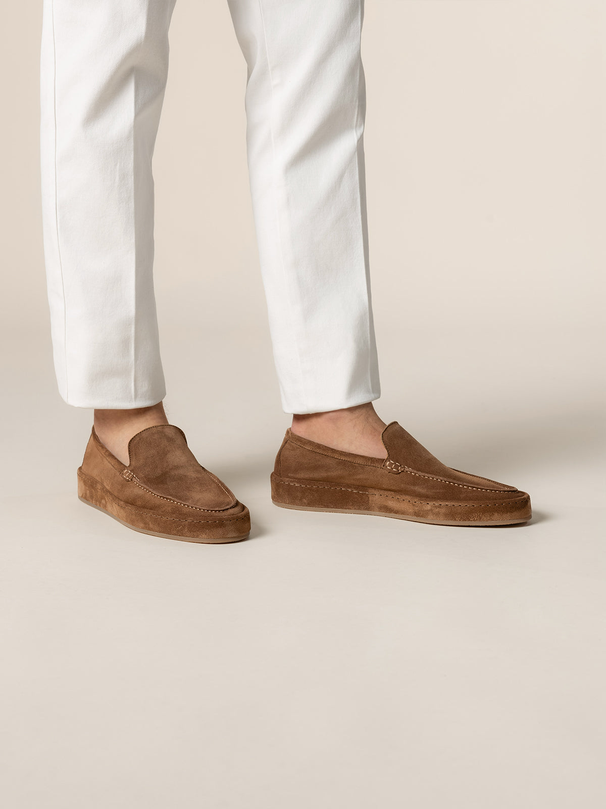 Golden Brown Voyager Loafer