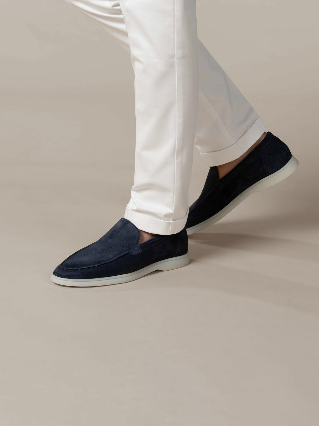 Dark Navy Yacht Loafers