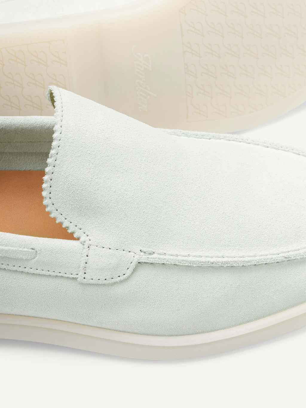 Light Aqua Yacht Loafers