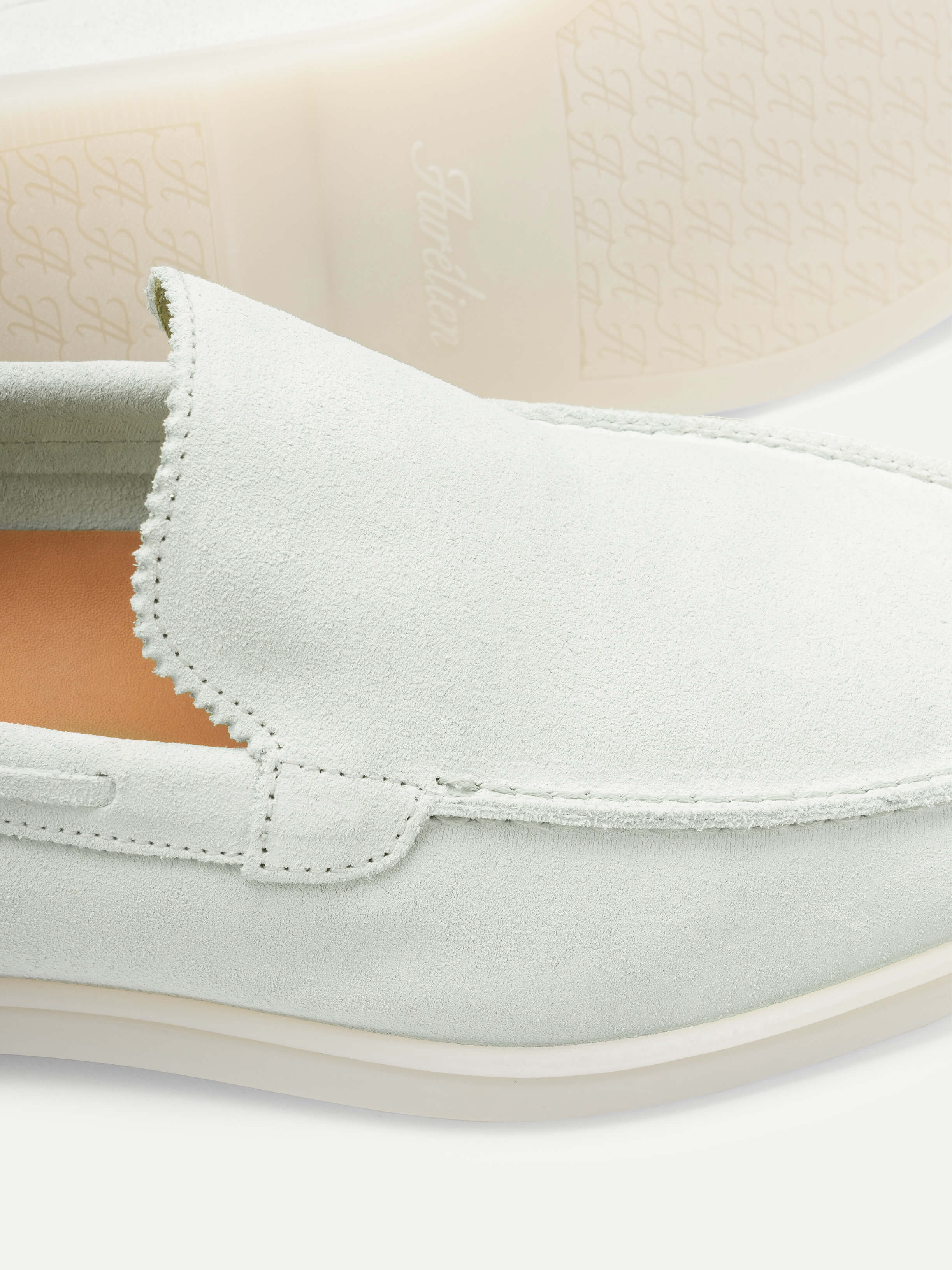 Light Aqua Yacht Loafers