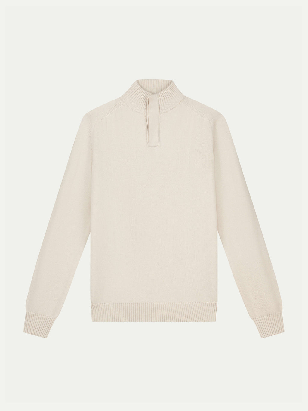 Ecru City Button Sweater