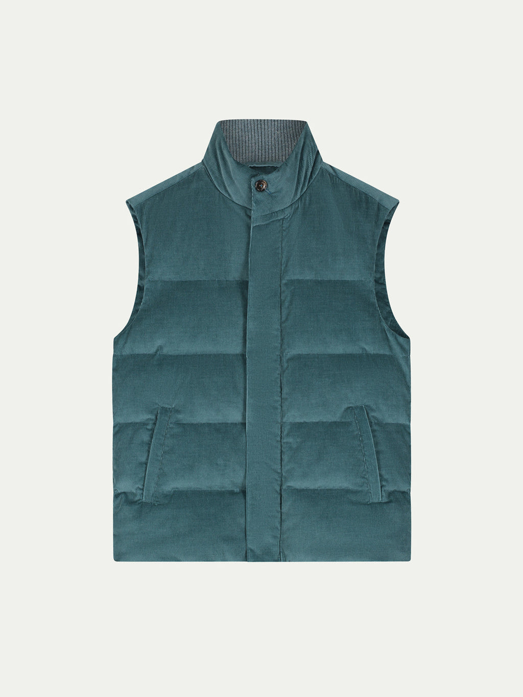 Dark Aquamarine Corduroy AUR1 Body Warmer