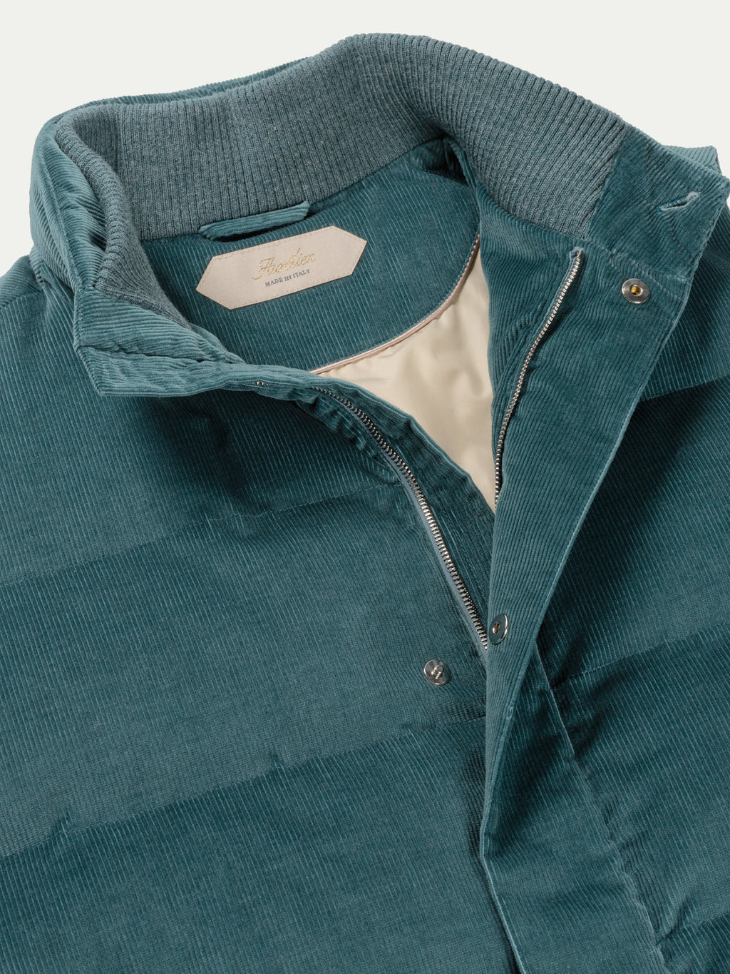 Dark Aquamarine Corduroy AUR1 Body Warmer