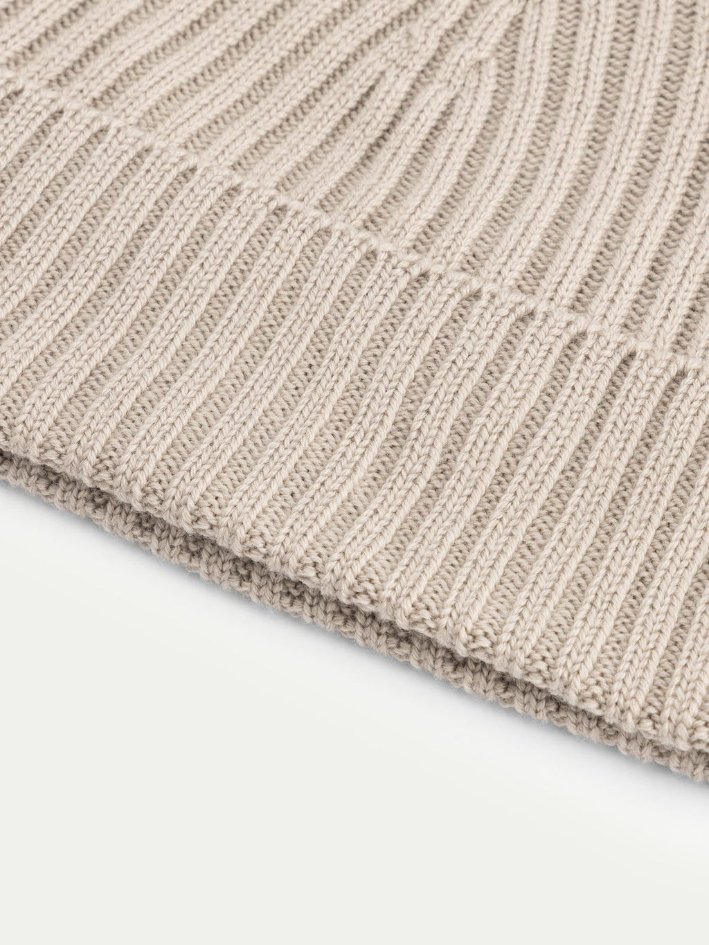 Extrafeine Merinomütze Greige