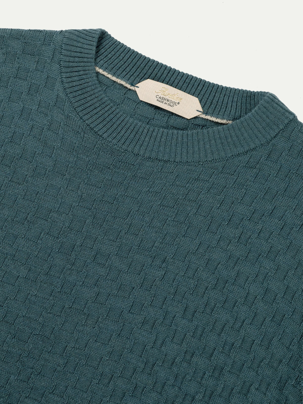 Dark Aquamarine Motif Crew