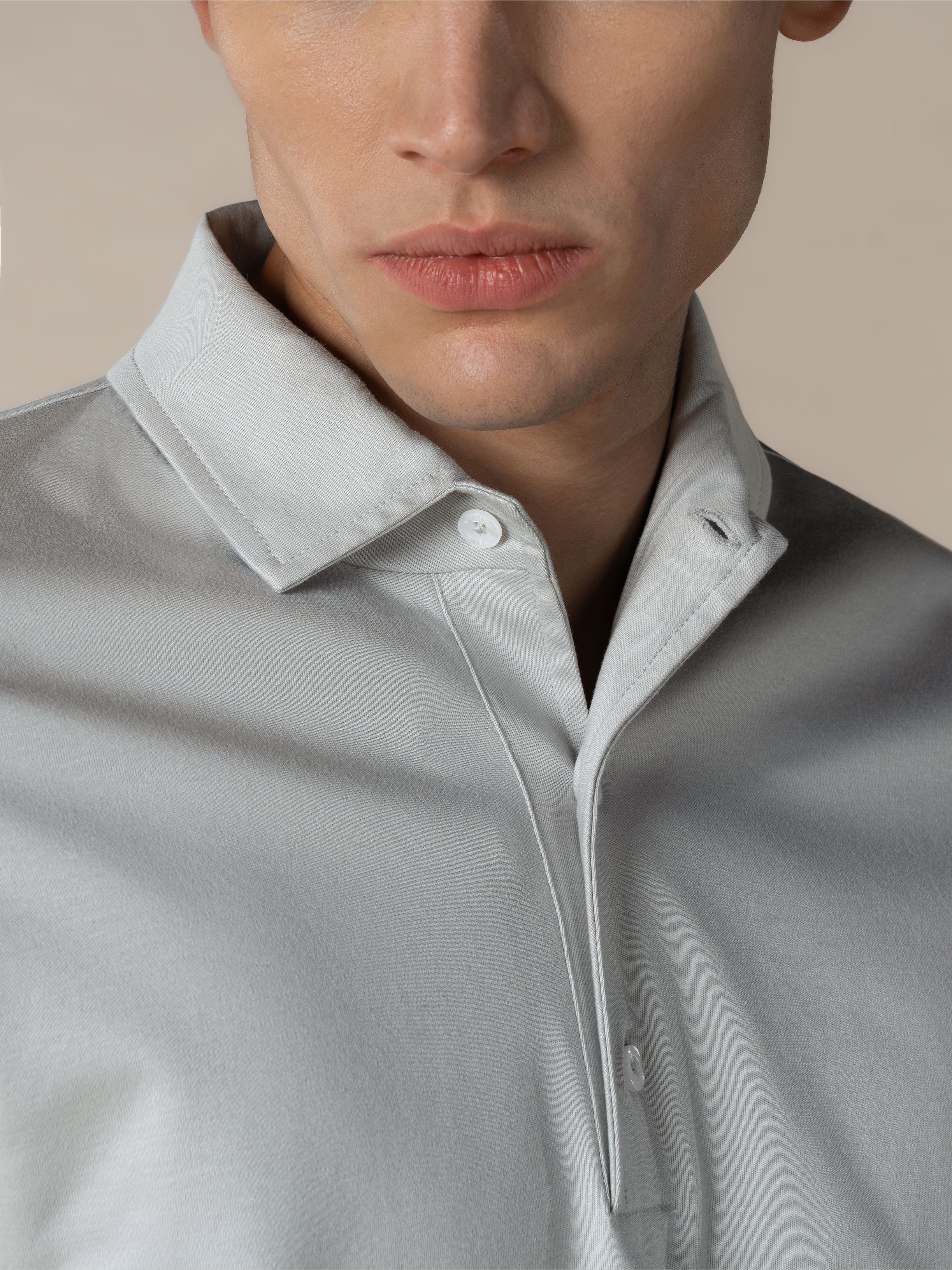 AUR1 Polo Classic Grau