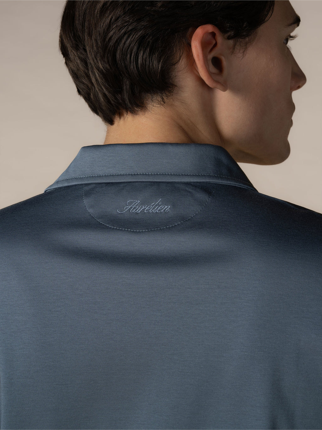 AUR1 Polo Stahlblau