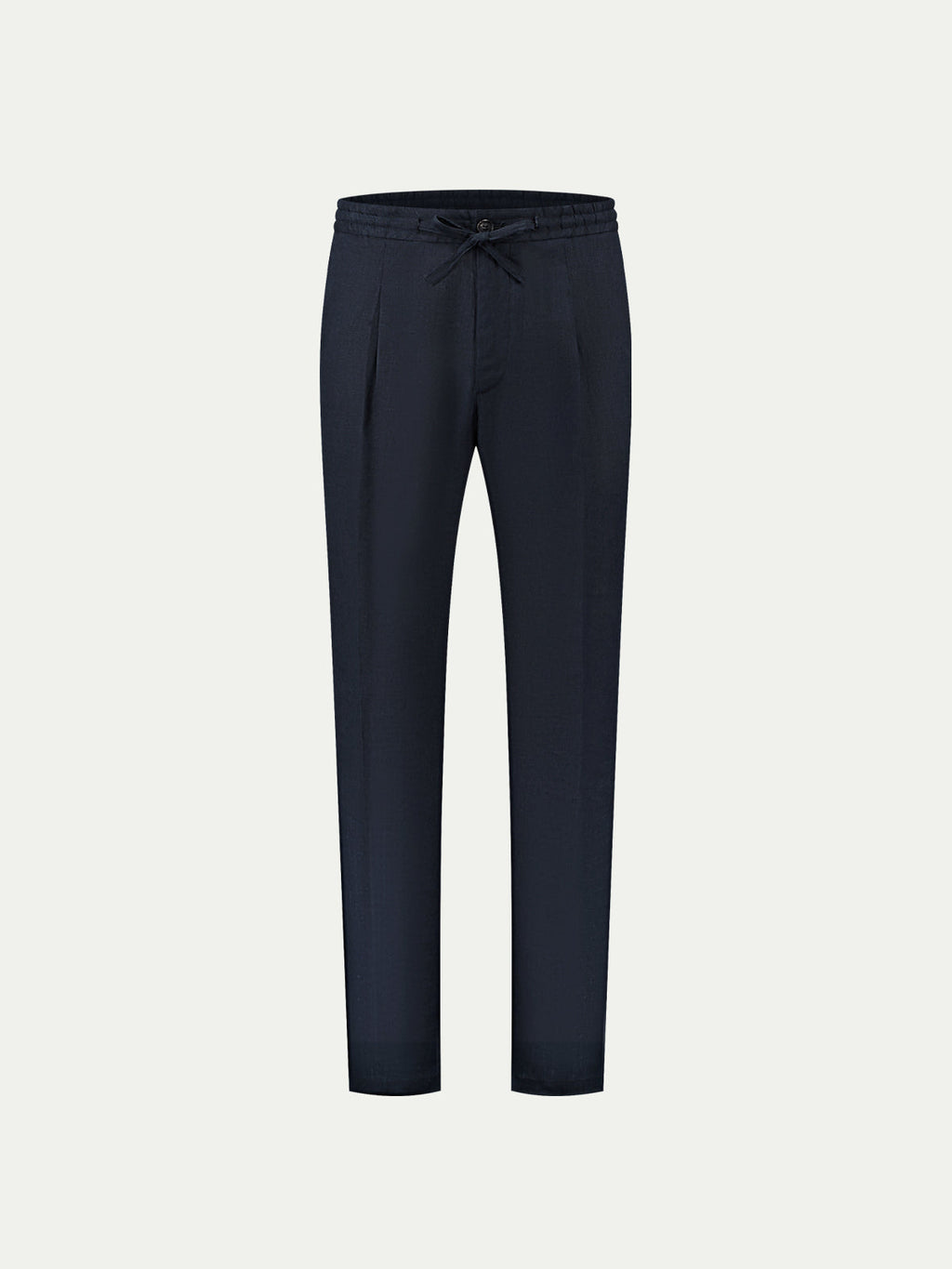 Navy Linen Seaside Trousers