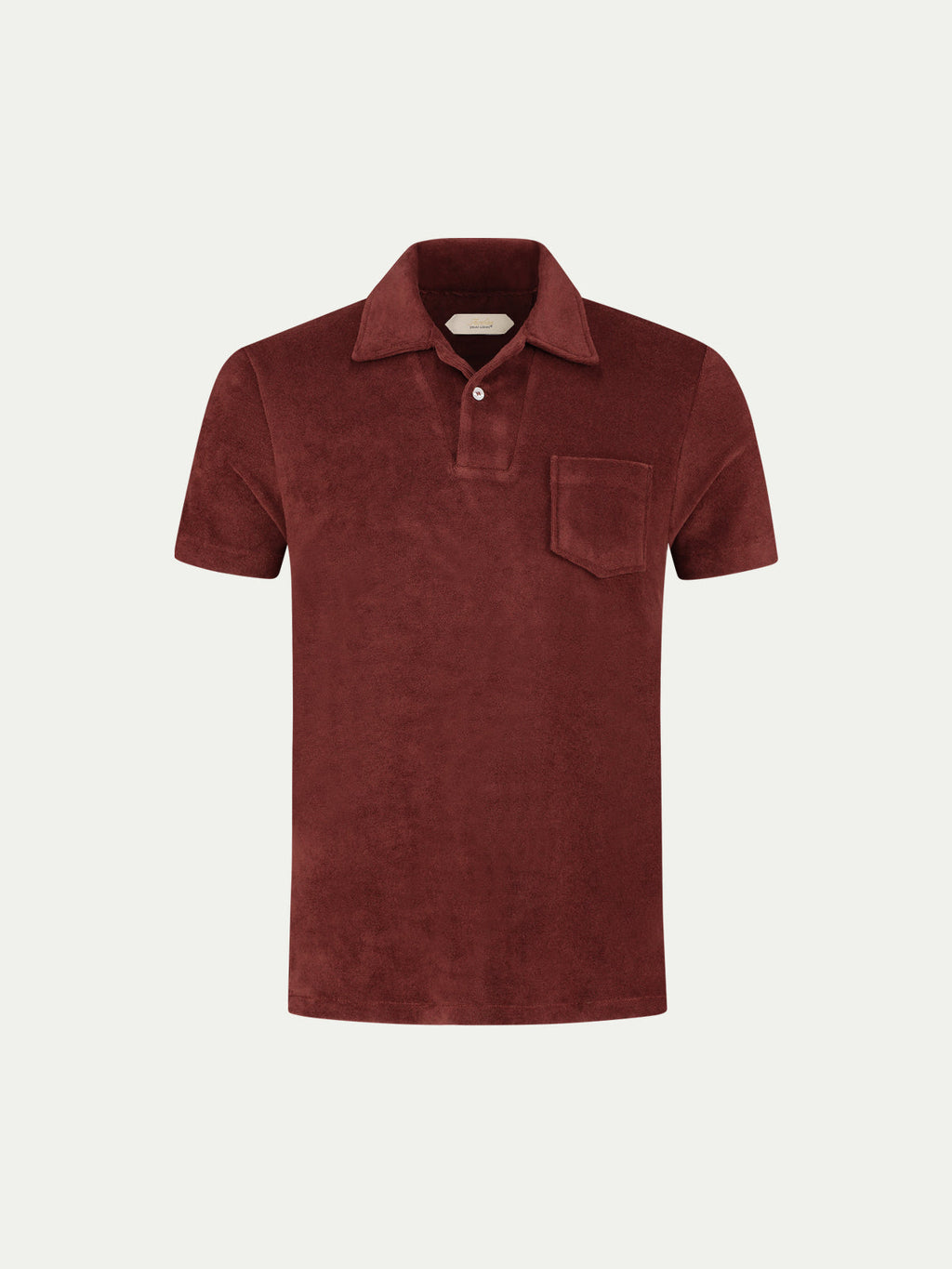 Poloshirt aus Port-Terry-Frottee
